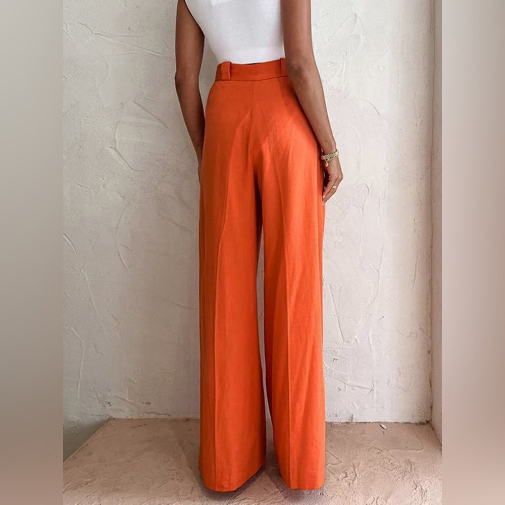 Commense Relaxed Fit Vitamin C Wide Leg - Picture 3 of 3